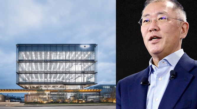 정의선 현대차그룹 회장 어제 청주 왔었다