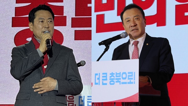 장동혁 대표가 청주에서 무거운 책임감을 느낀다고 말했다