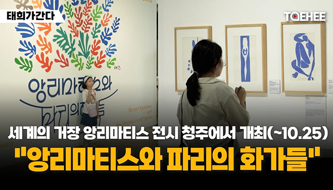 태희가간다 | 세계의 거장 앙리마티스 전시 청주에서 개최(~10.25)  '앙리마티스와 파리의 화가들'