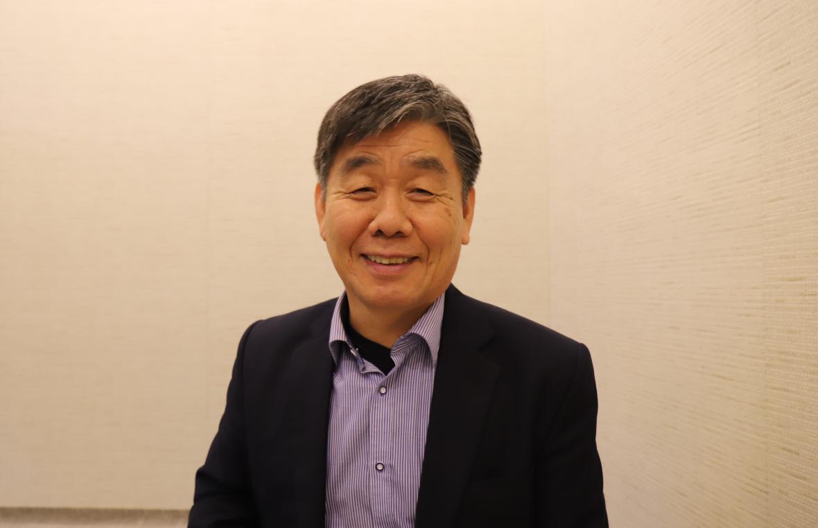 박호표 청주대부총장이자 충북마이스협회장이 새해 포부를 밝히고 있다.