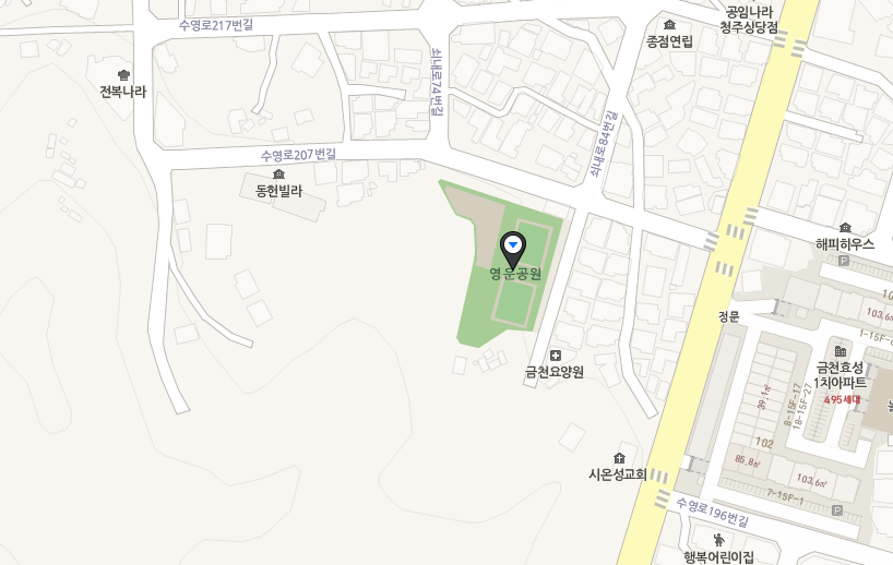 금천동 영운공원