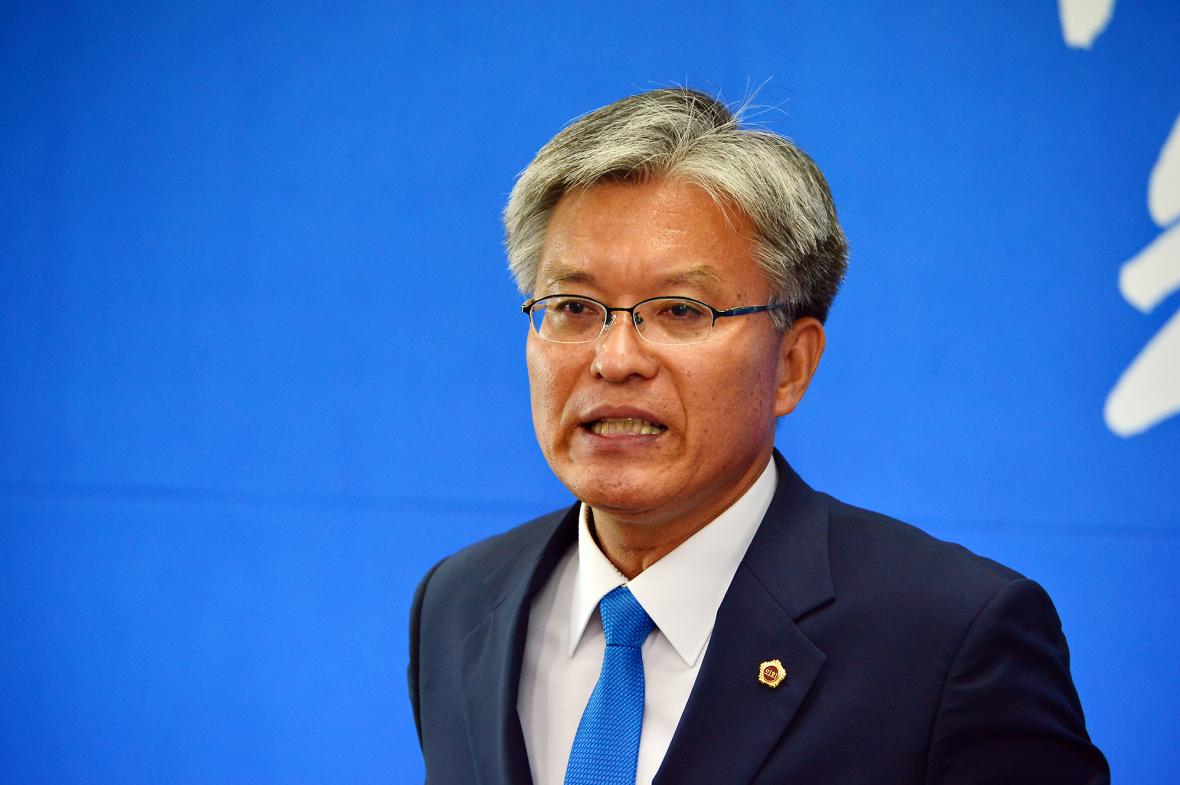 장선배 충북도의회 의장./뉴시스